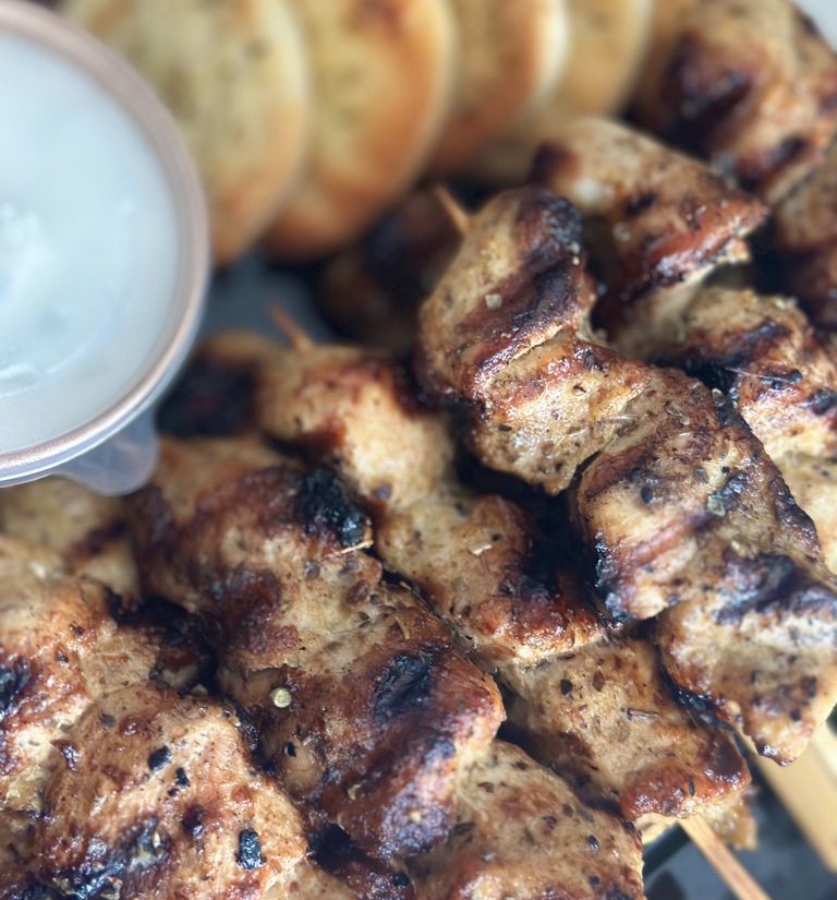 Mini Brochettes & Mini Pitas