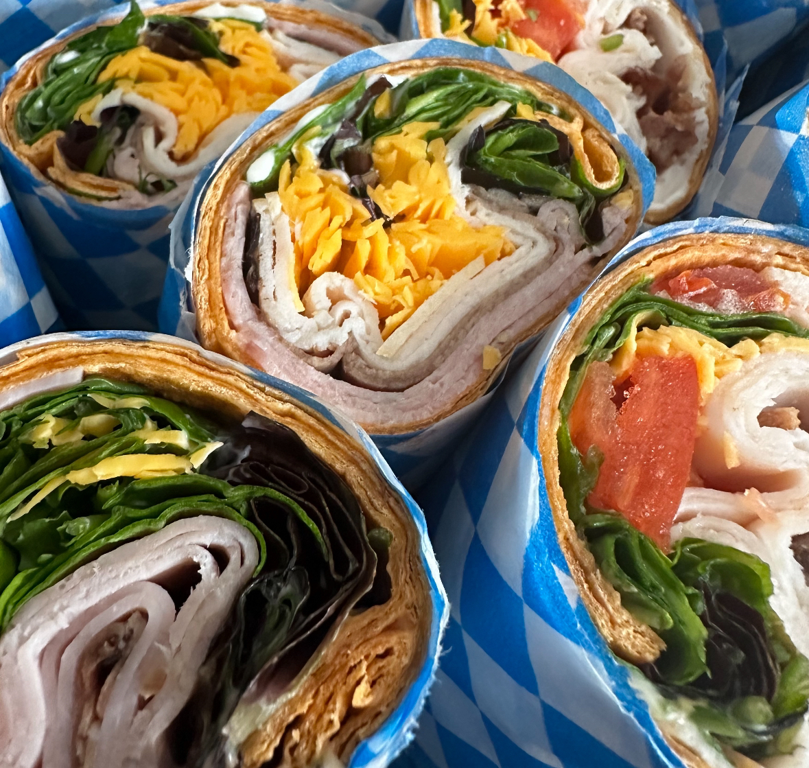 Mini Wrap Sandwiches