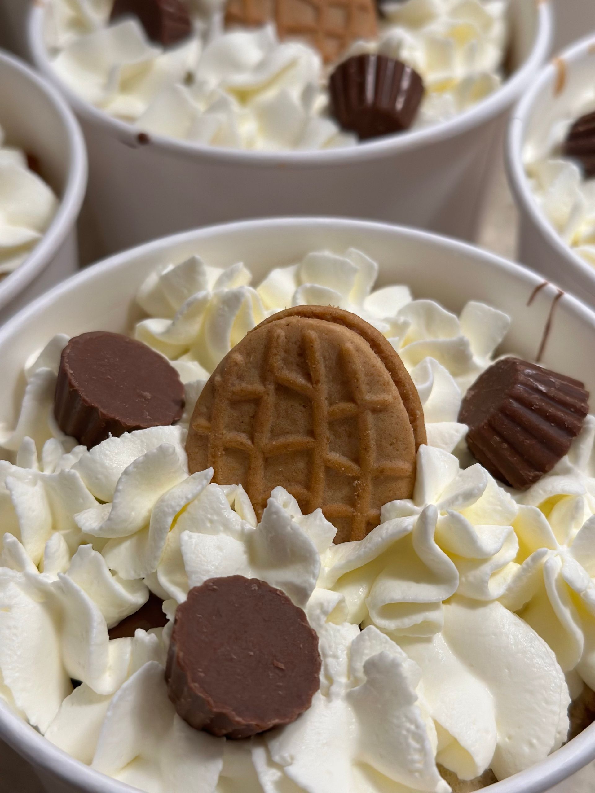 Peanut Butter Nutella cups