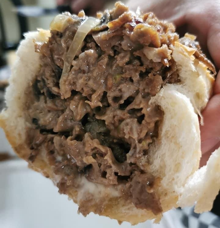 Our famous philly cheese steak